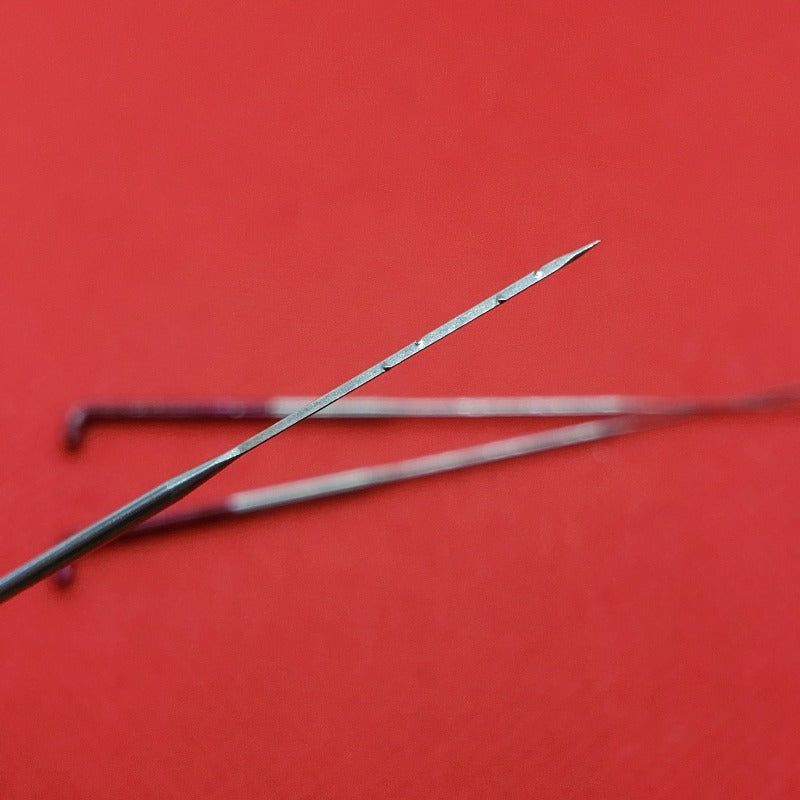10 40g triangle needle felting needles, fine needle, includes needle case, used to add color to core sculpture