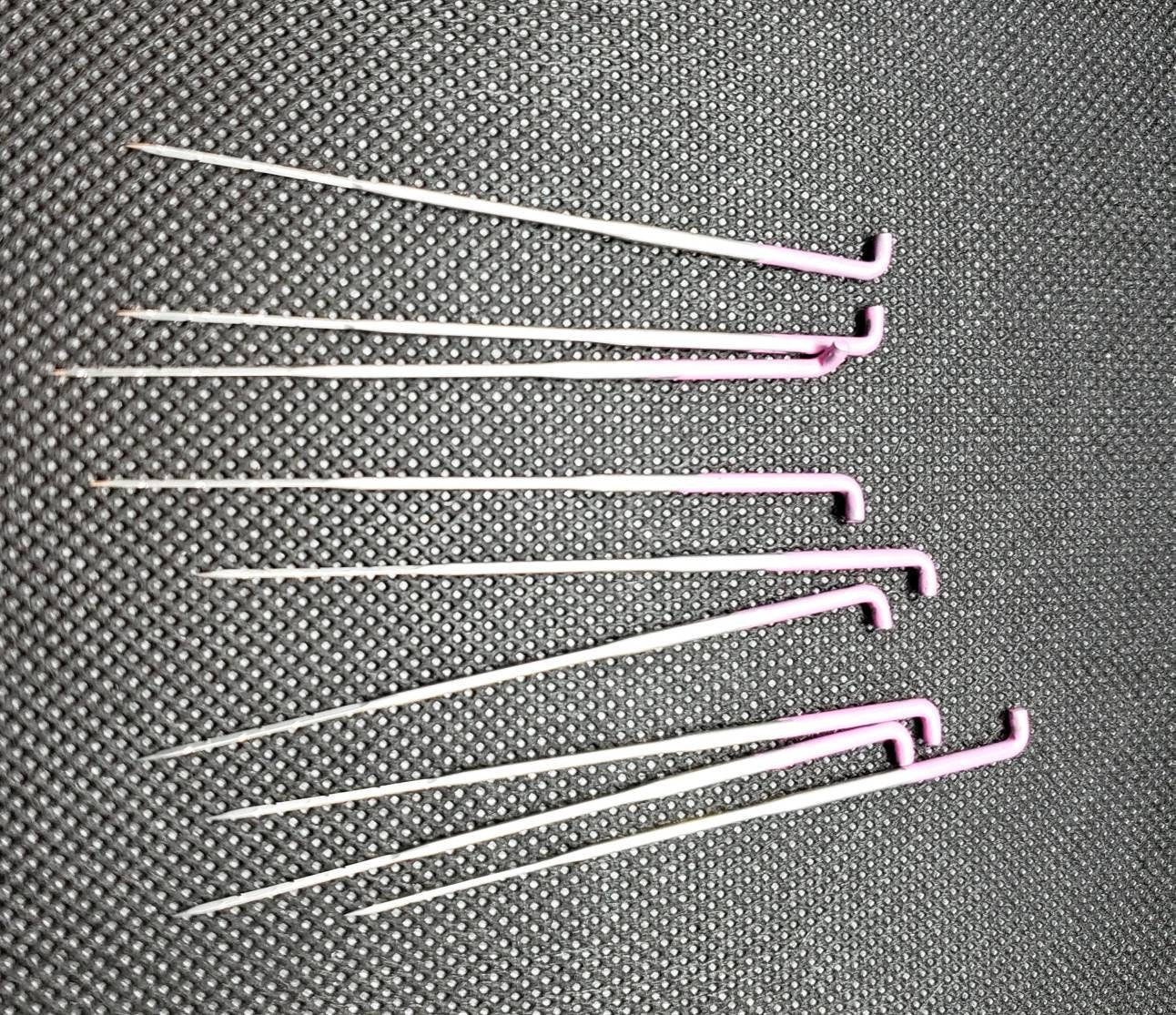 Triangle needle felting needles, 12 or 20 pack. 36g 38g 40g 42g triangle,These are the main work horse wool needles, Case incl. Felting gift