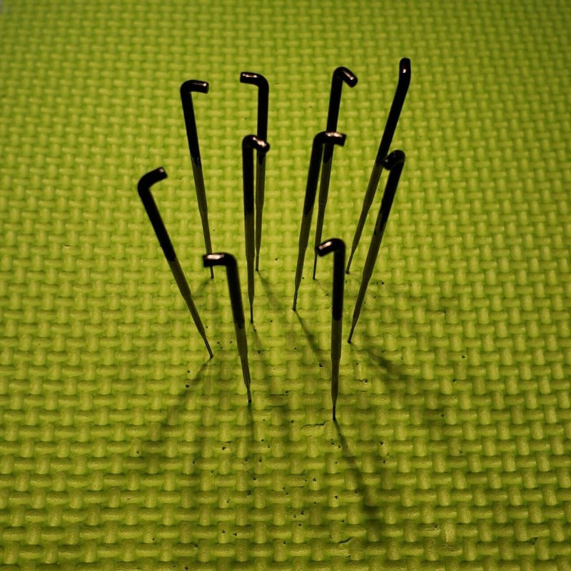 10 Star needle felting needles, includes needle case, star needle used to join pieces together, star 4 edge needle,