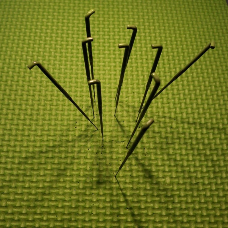10 42g triangle needle felting needles, finishing needle, fine needle, includes needle case, used to finish frizz free