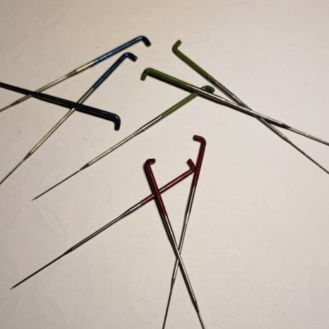 Needle felting needles 12 pack of most used needles.6 3kinds Triangle,2spiral,2star, plus you pick 2 star/spiral combo or crown or reverse.