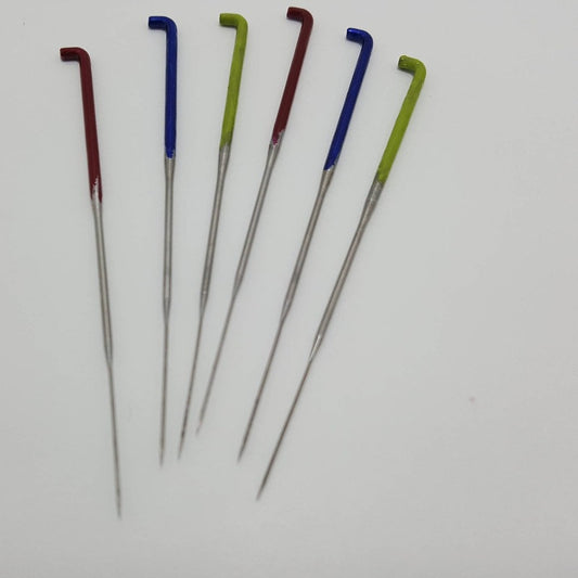 18 Triangle (3 most used sizes) Needle Felting Needles, 6 each triangle 38g 40g and 42g .Wet /dry felting. 2 Cases included!